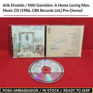 Arik Einstein / Miki Gavrielov: A Home Loving Man, Music CD (1986, CBS Records)
